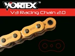 Vortex SX3 520 X-ring Chain Tensile Strength 8,500 Cc Max 750 Gold 180 Links. Fixed Price $215.85.