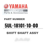 Yamaha Genuine Oem Parts Shift Shaft Assy 5UL-18101-10-00 For WR250F. Fixed Price $46.69.