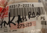 Yamaha Oem Part 93317-22214-00 Bearing Cylinder. Fixed Price $29.99.