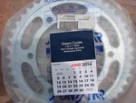Kawasaki FZ700 FZ750 Nos Rear Sprocket Sunstar 2-554445 Steel FZX700 Fazer. Fixed Price $29.66.